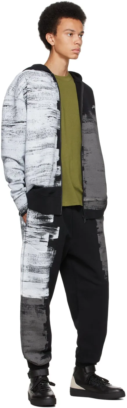 A-COLD-WALL* Black Brush Stroke Lounge Pants