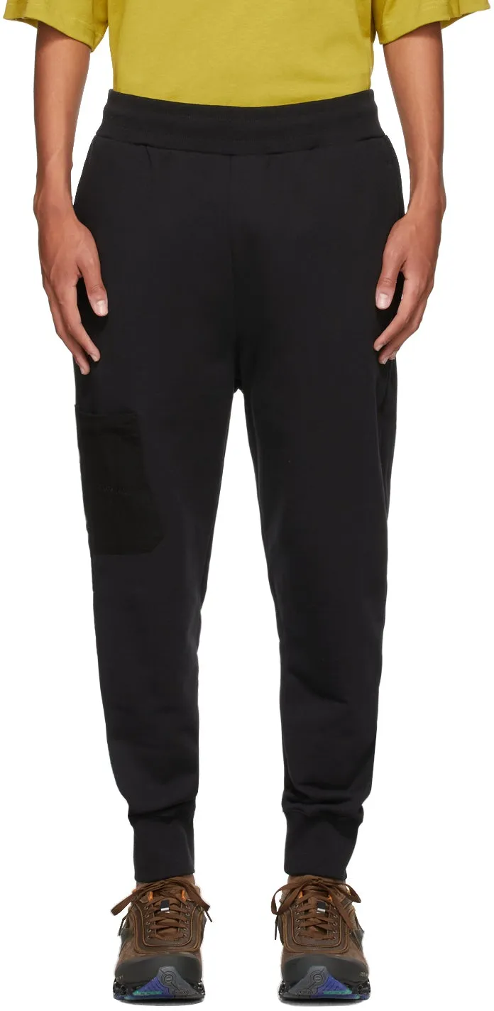 A-COLD-WALL* Black Logo Embroidery Lounge Pants