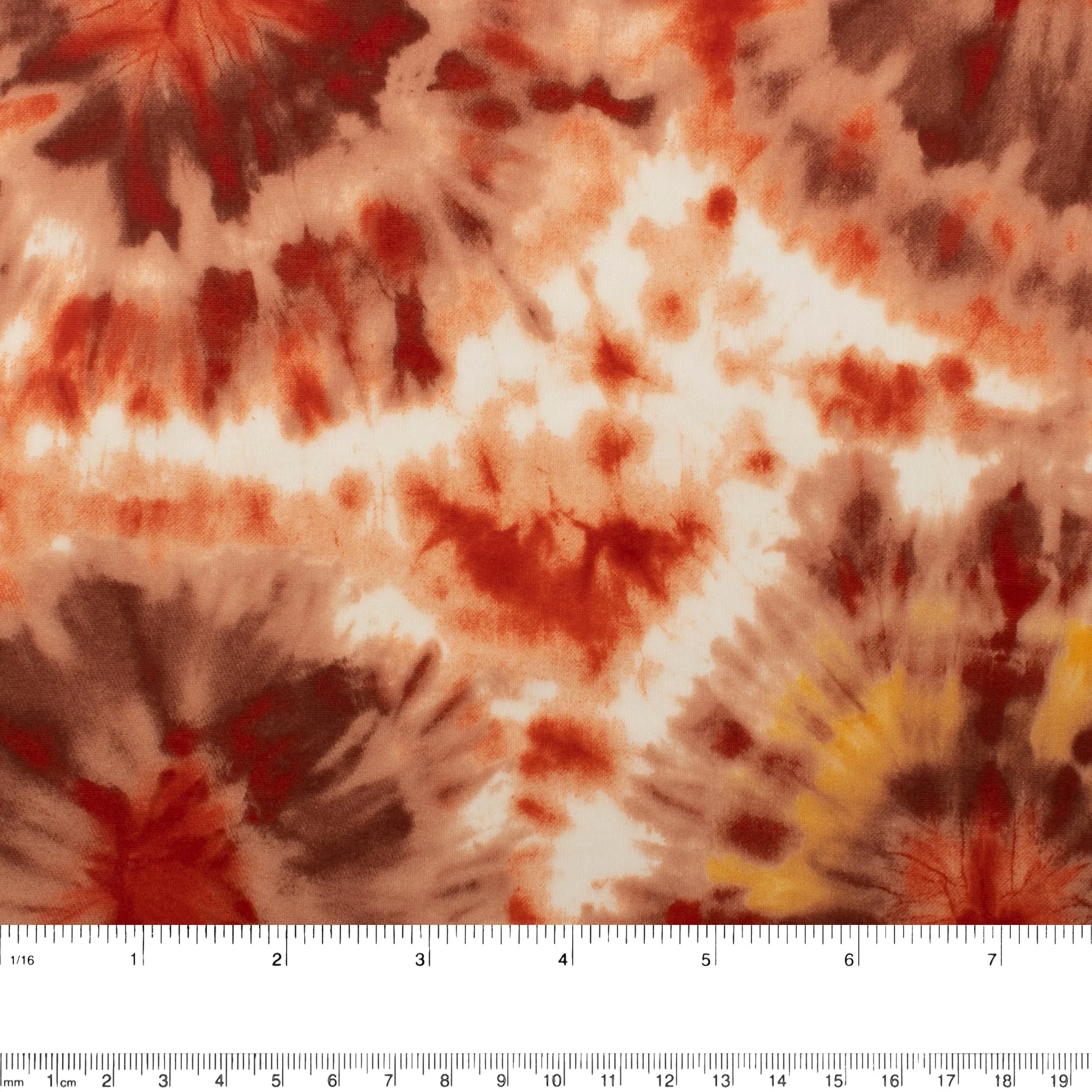 Bathing Suit Print - Tie dye - Orange