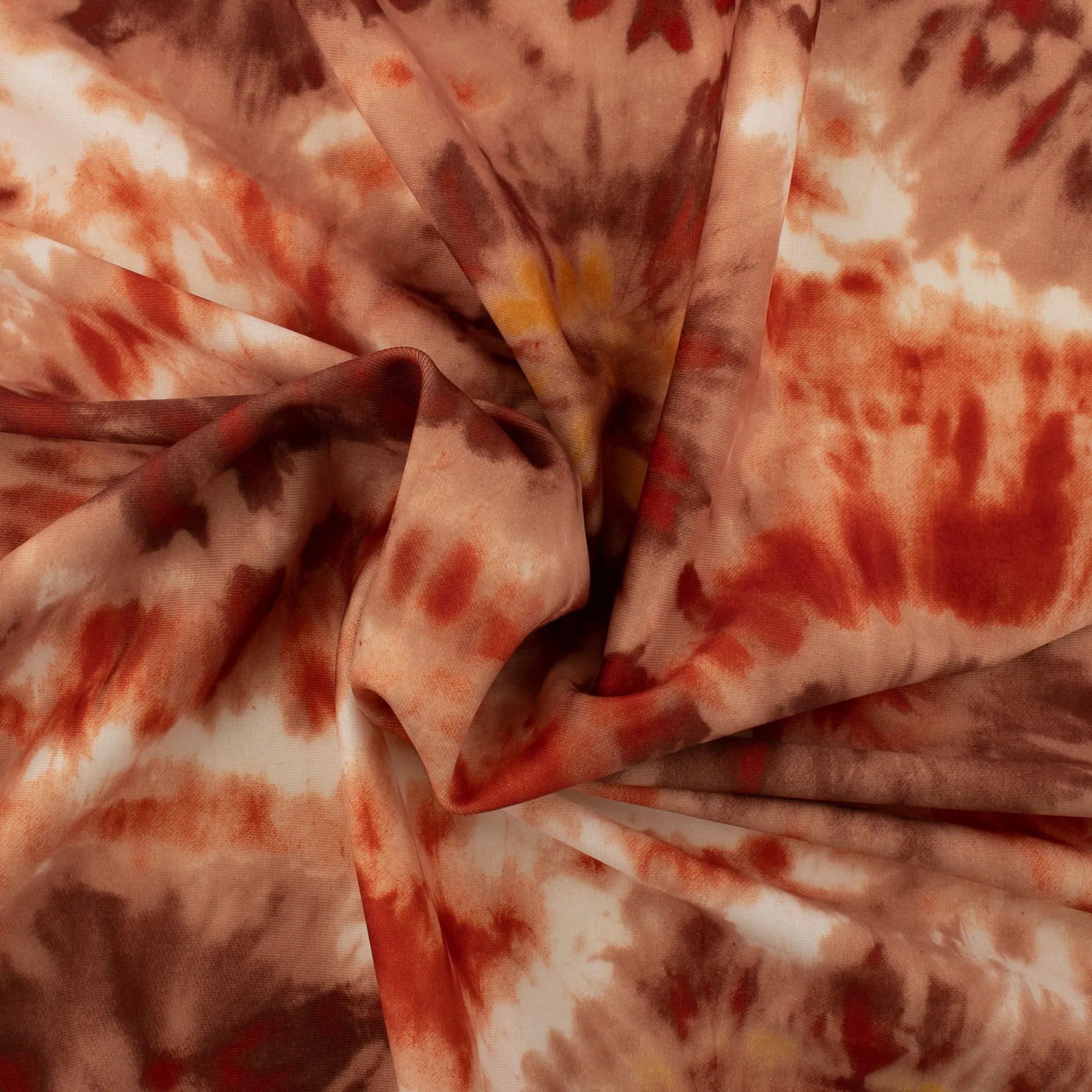 Bathing Suit Print - Tie dye - Orange