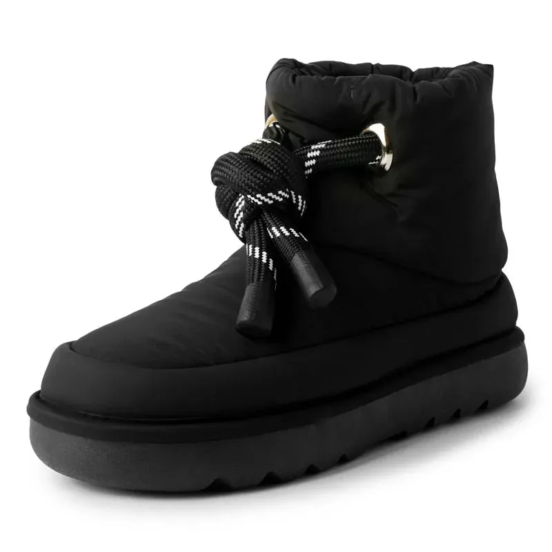 binfenxie  -  2025 New Luxury Snow Boots Women Warm Down Wool Blend Winter Boots Ladies Casual Ankle Boots Ladies Winter Shoes