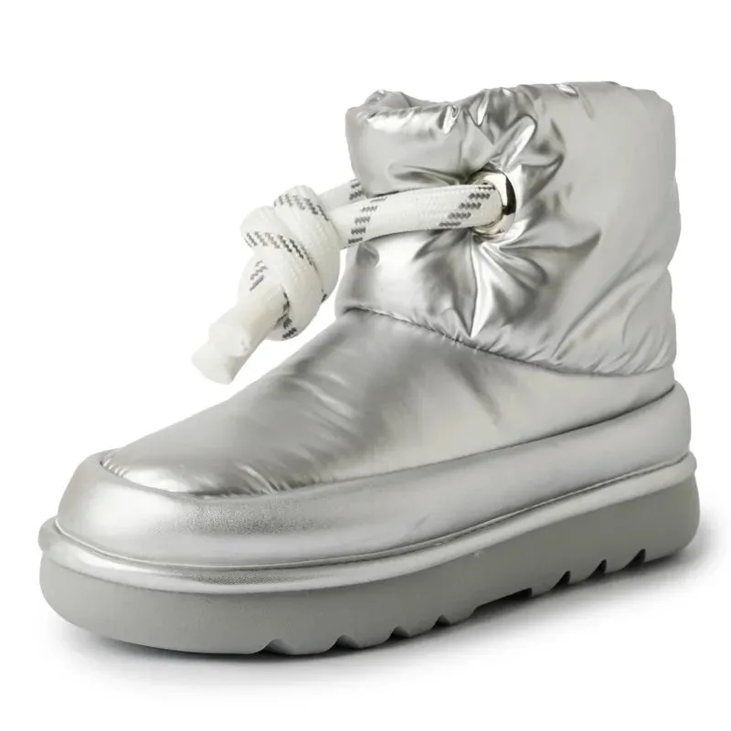 binfenxie  -  2025 New Luxury Snow Boots Women Warm Down Wool Blend Winter Boots Ladies Casual Ankle Boots Ladies Winter Shoes