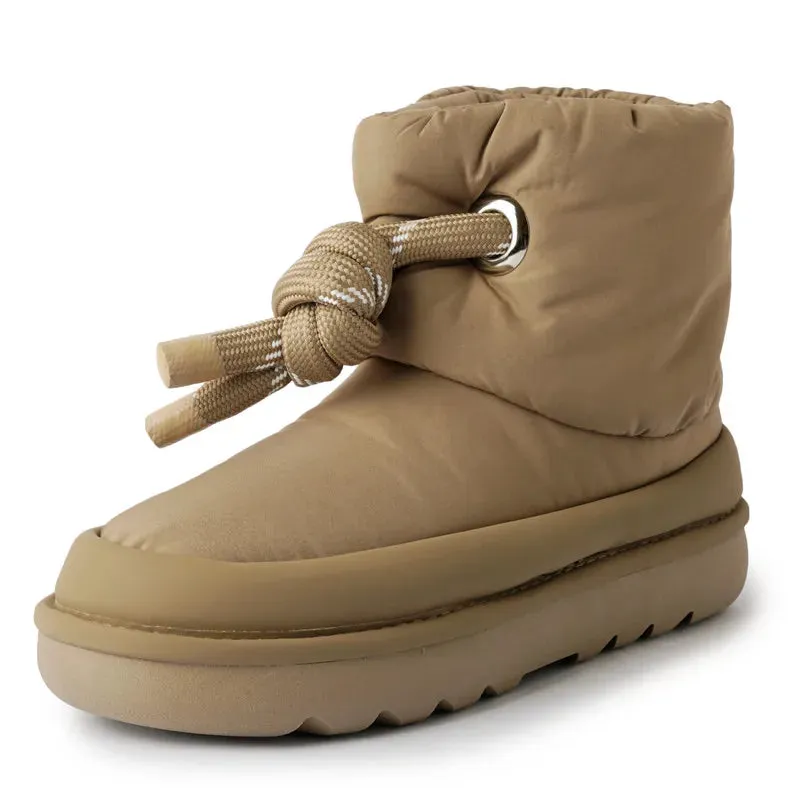 binfenxie  -  2025 New Luxury Snow Boots Women Warm Down Wool Blend Winter Boots Ladies Casual Ankle Boots Ladies Winter Shoes