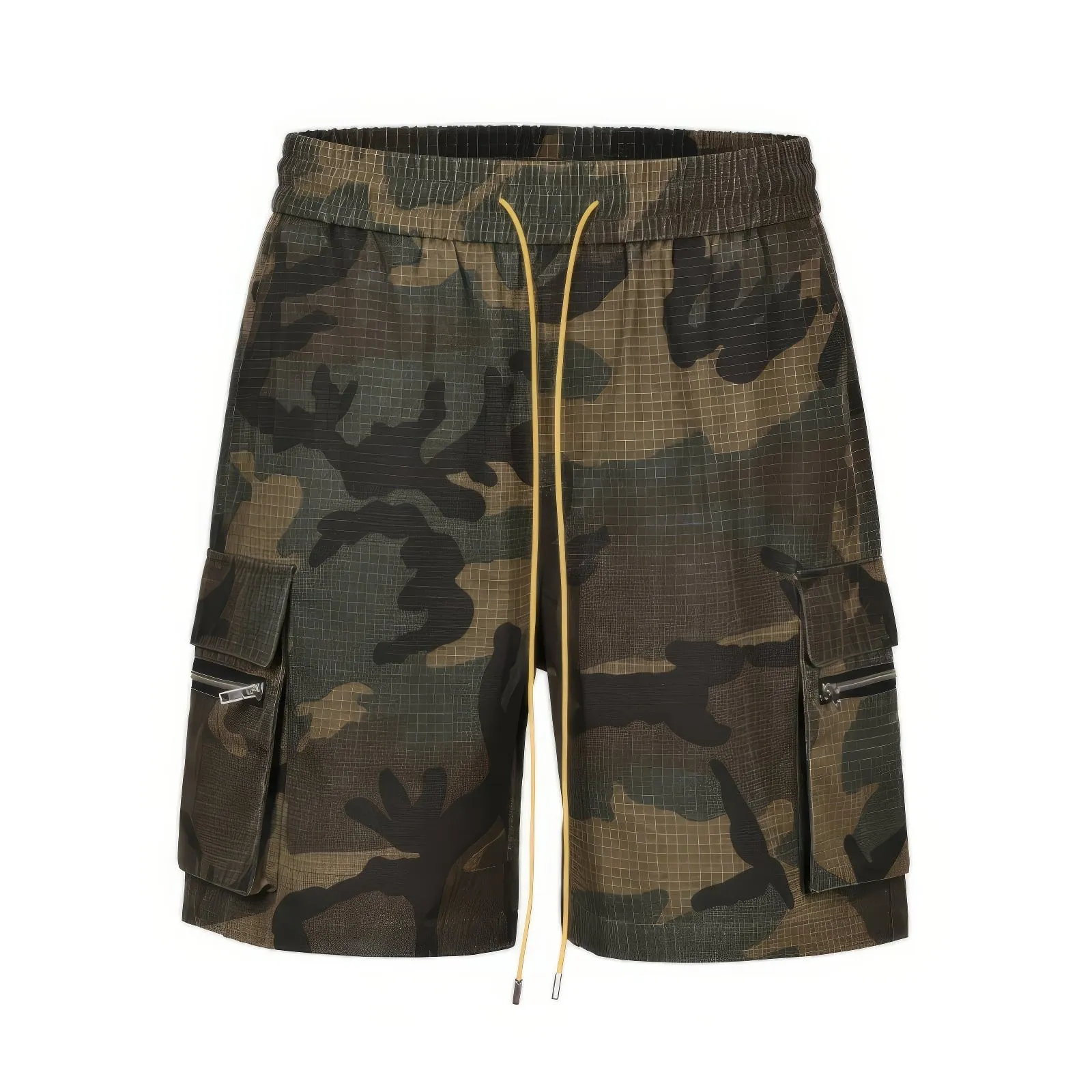 Camouflage Pattern Cargo Shorts