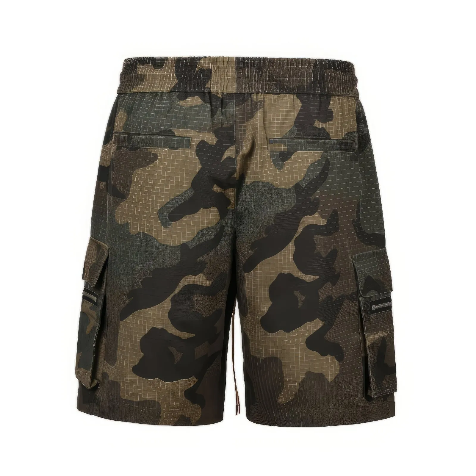Camouflage Pattern Cargo Shorts