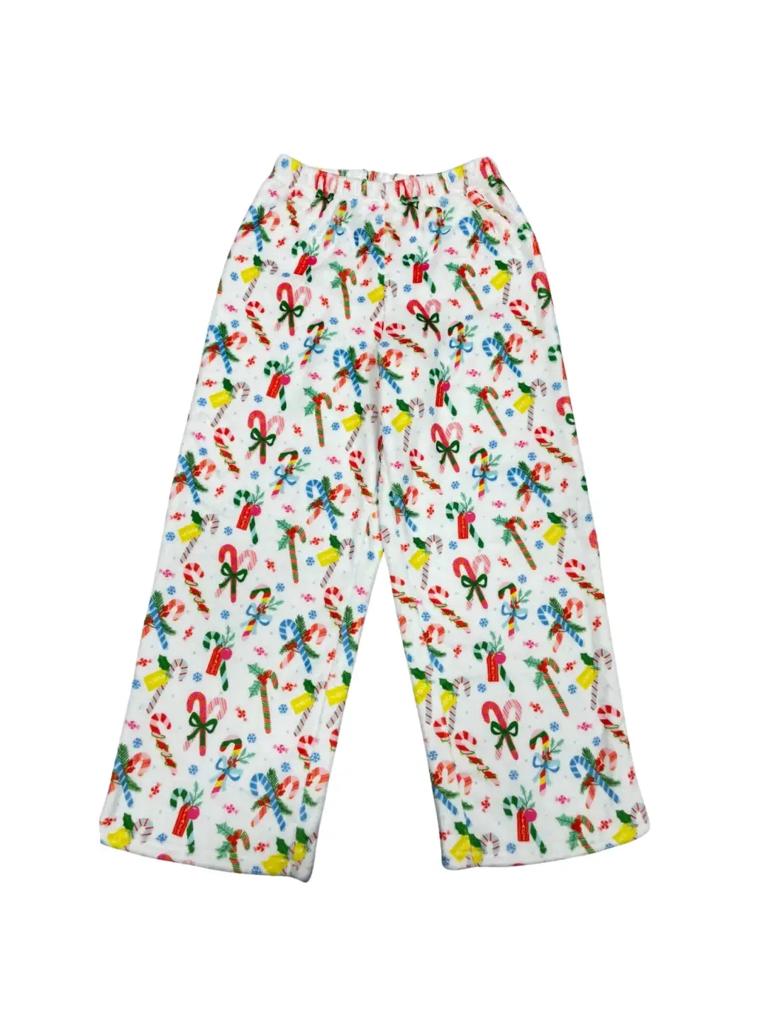 Candy Cane Plush Pants