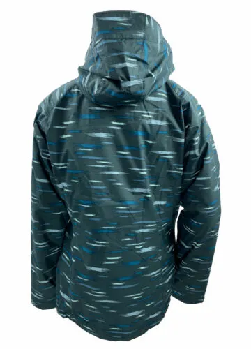 Columbia Women's Printed Outer West Interchange Insulated Puffer Coat Medium