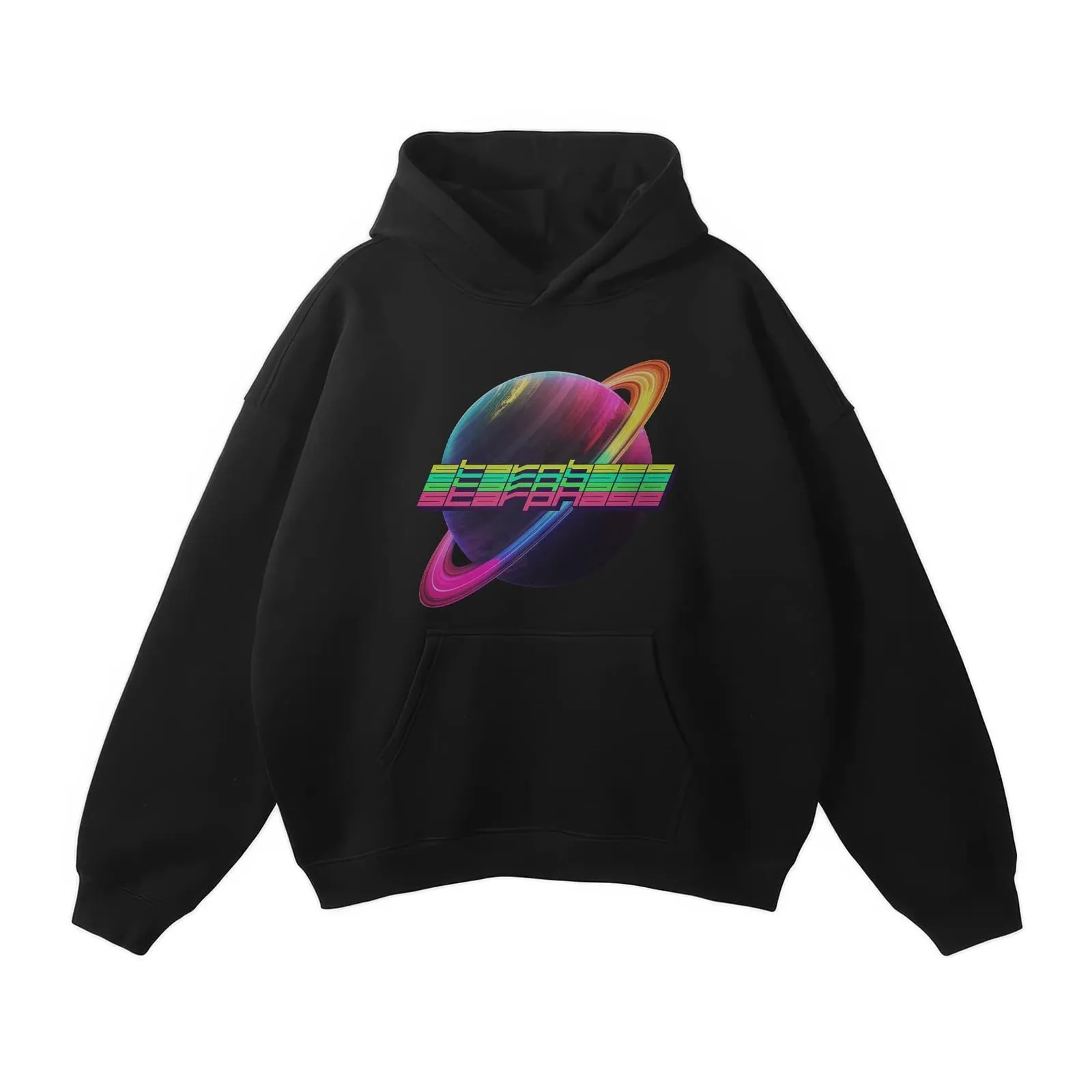 Cyberpunk Planet Oversized Fleece Hoodie