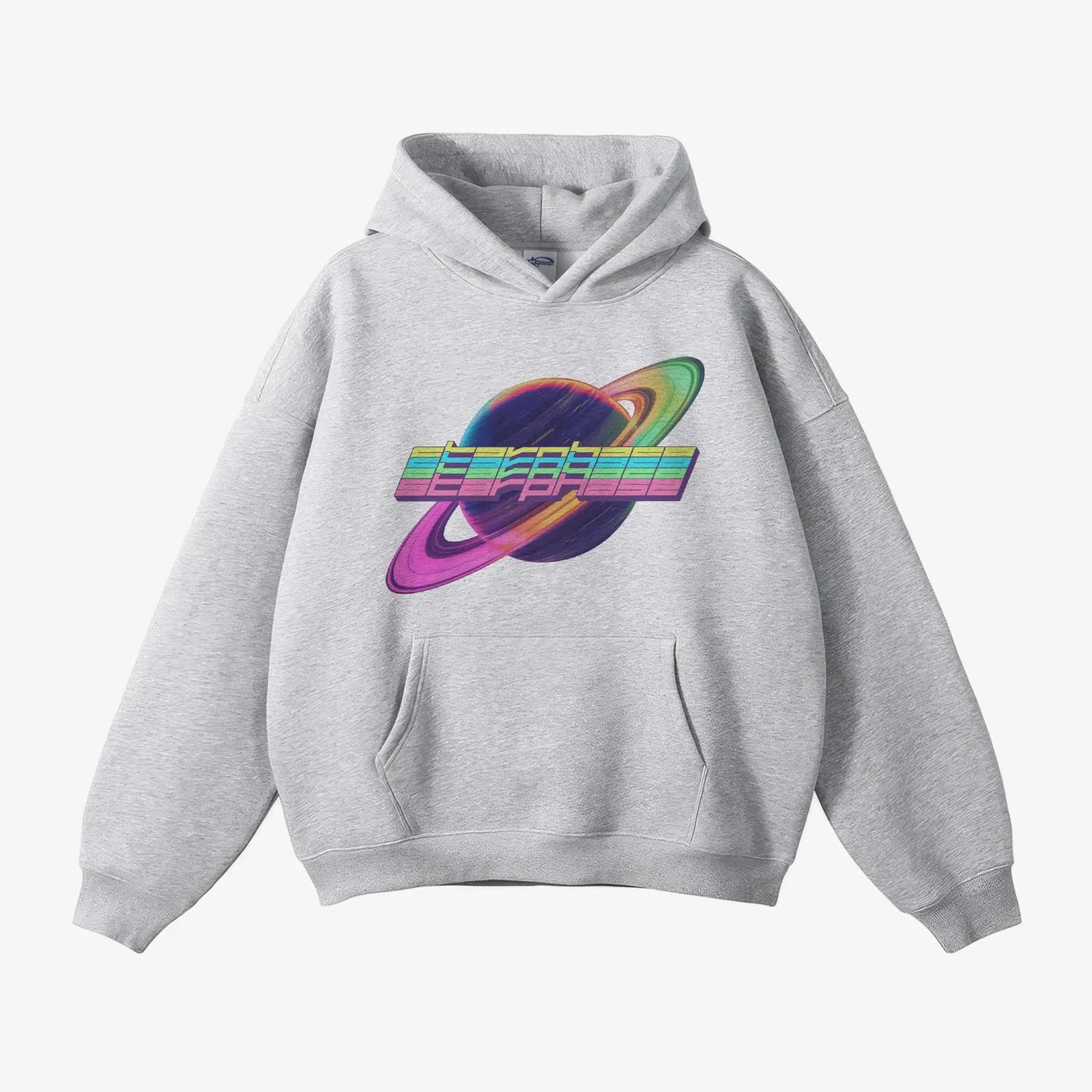 Cyberpunk Planet Oversized Fleece Hoodie