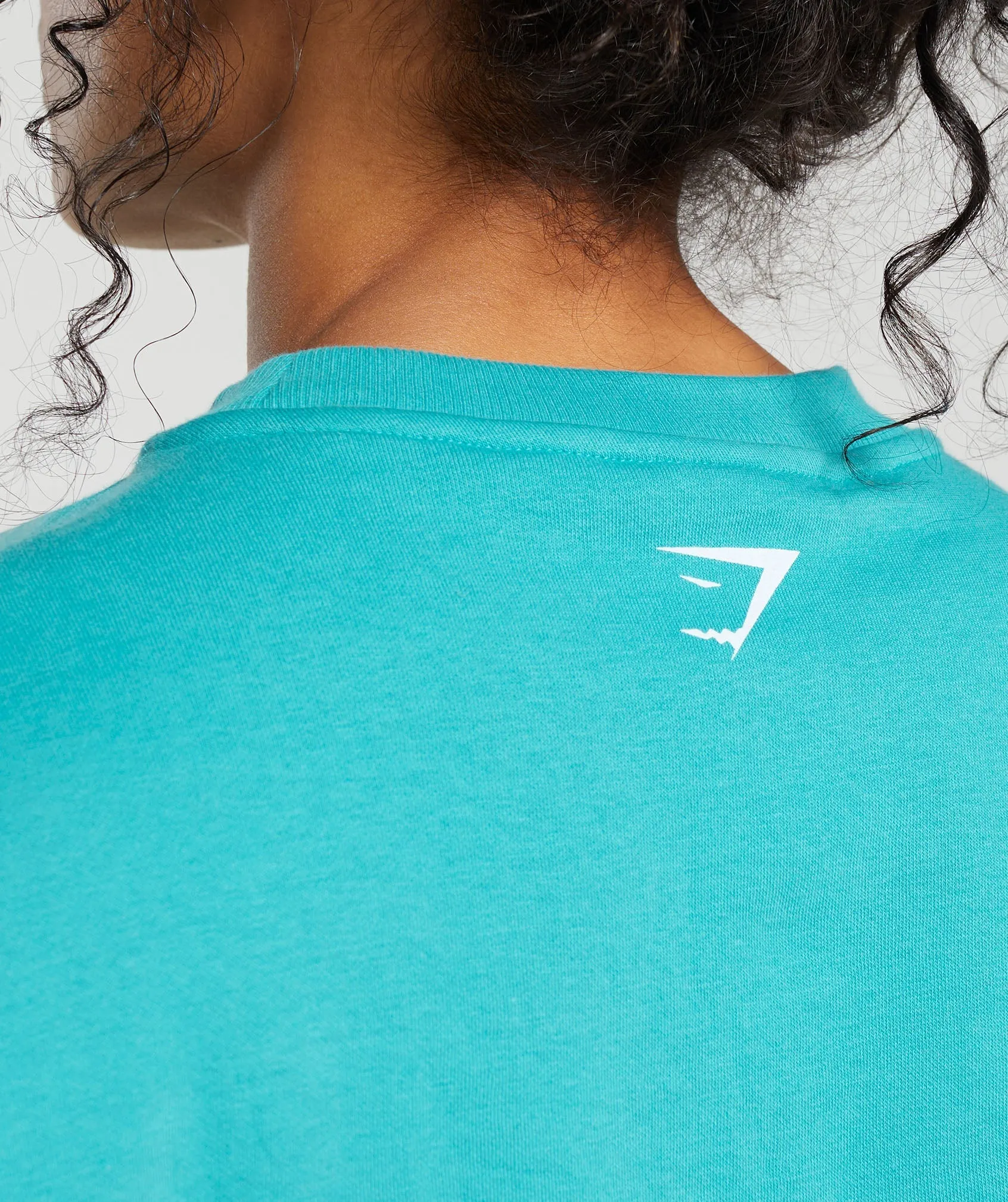 Gymshark Strength & Conditioning Oversized Sweatshirt - Artificial Teal