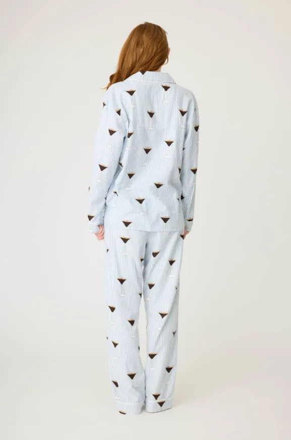 His & Hers Happy New Year Flannel PJ Set