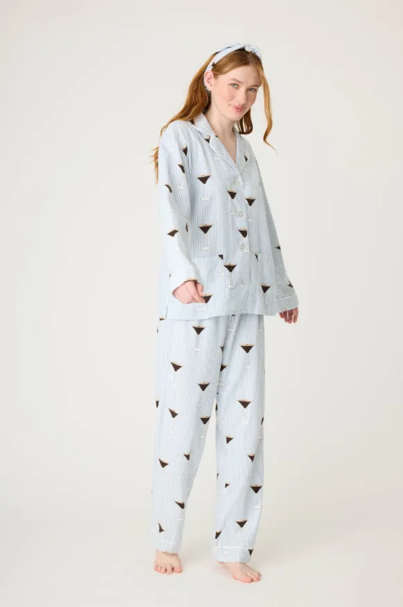 His & Hers Happy New Year Flannel PJ Set