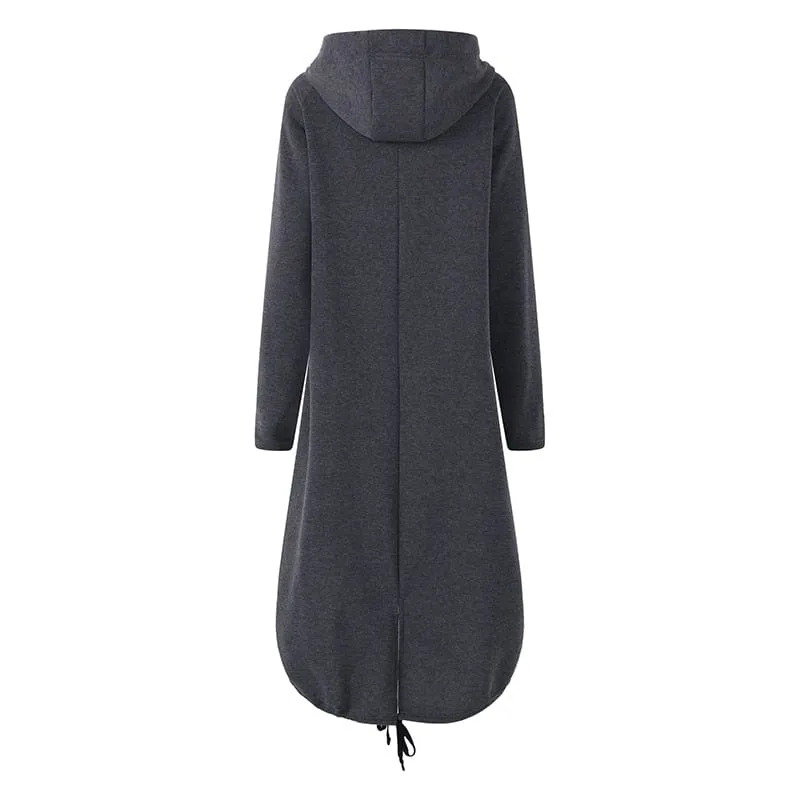 Kayla Long Oversized Hooded Sweater