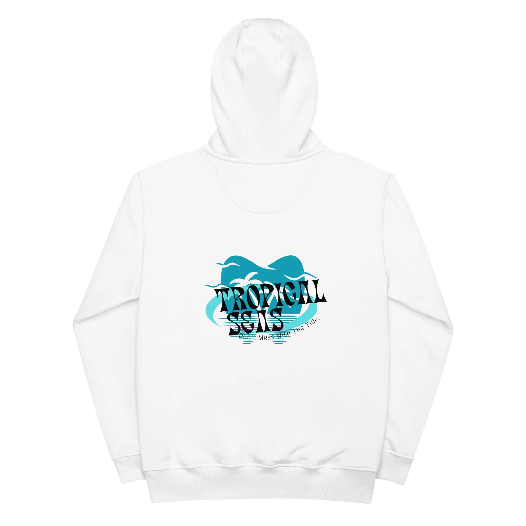 Mens Dont mess with the tide hoodies: Wild Tides: Eco-Adventure Hoodie