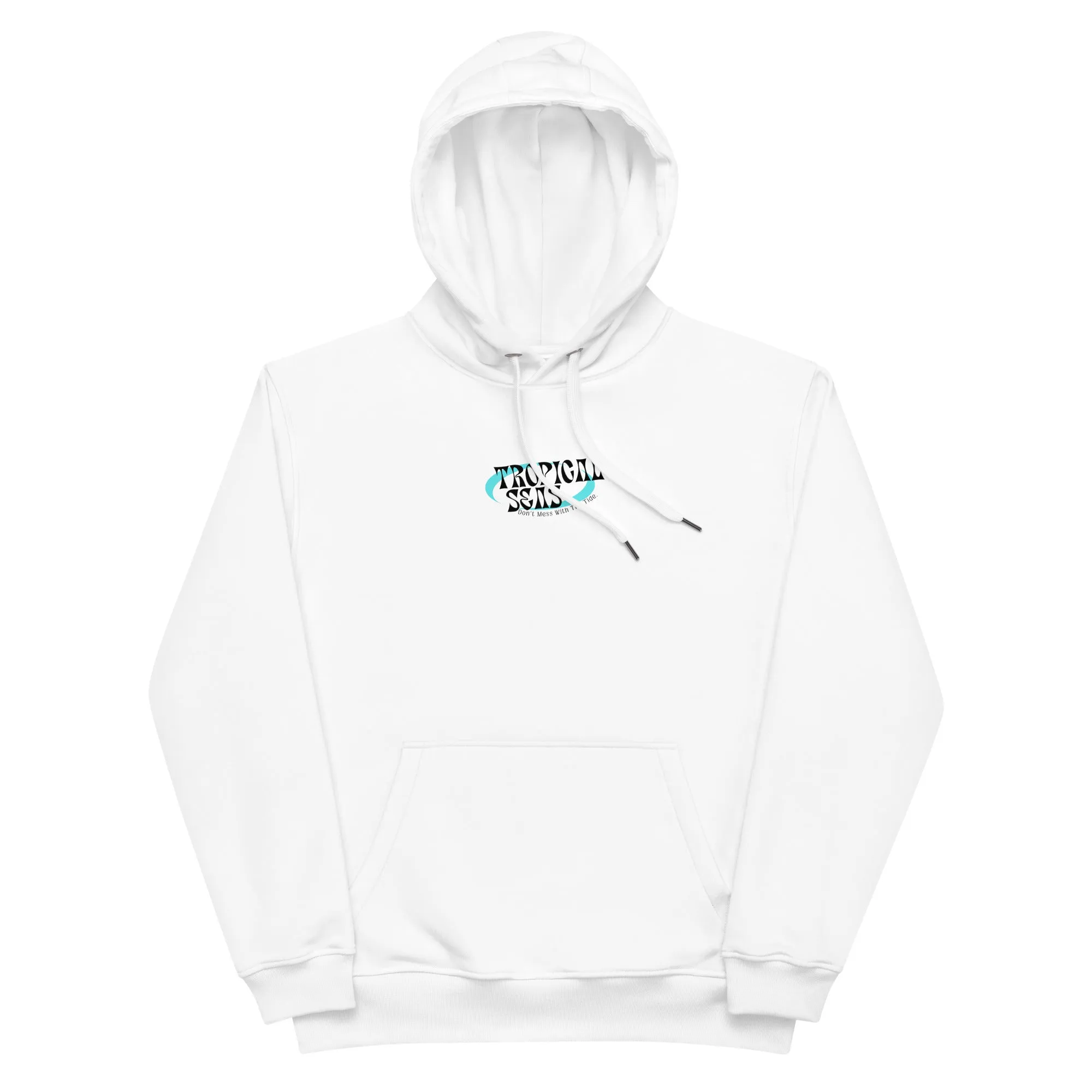 Mens Dont mess with the tide hoodies: Wild Tides: Eco-Adventure Hoodie