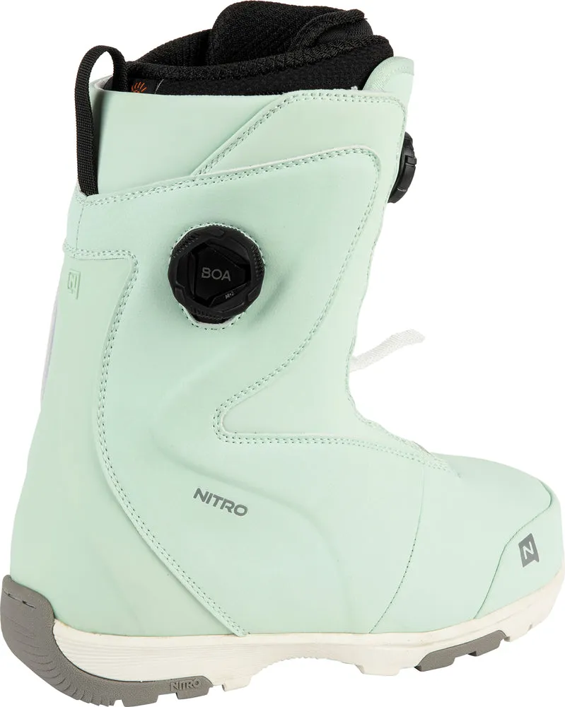 Nitro Cypress BOA Womens Snowboard Boots in Mint 2024
