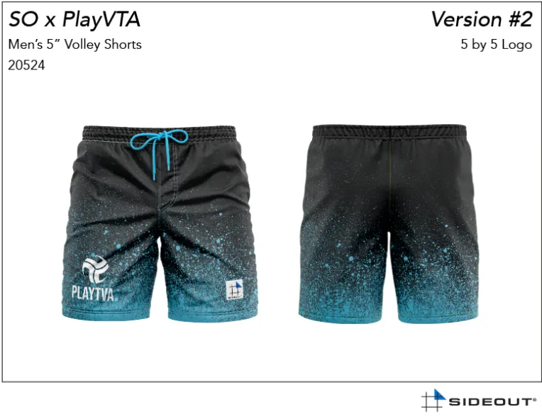 Playa TVA Men's Volley Shorts