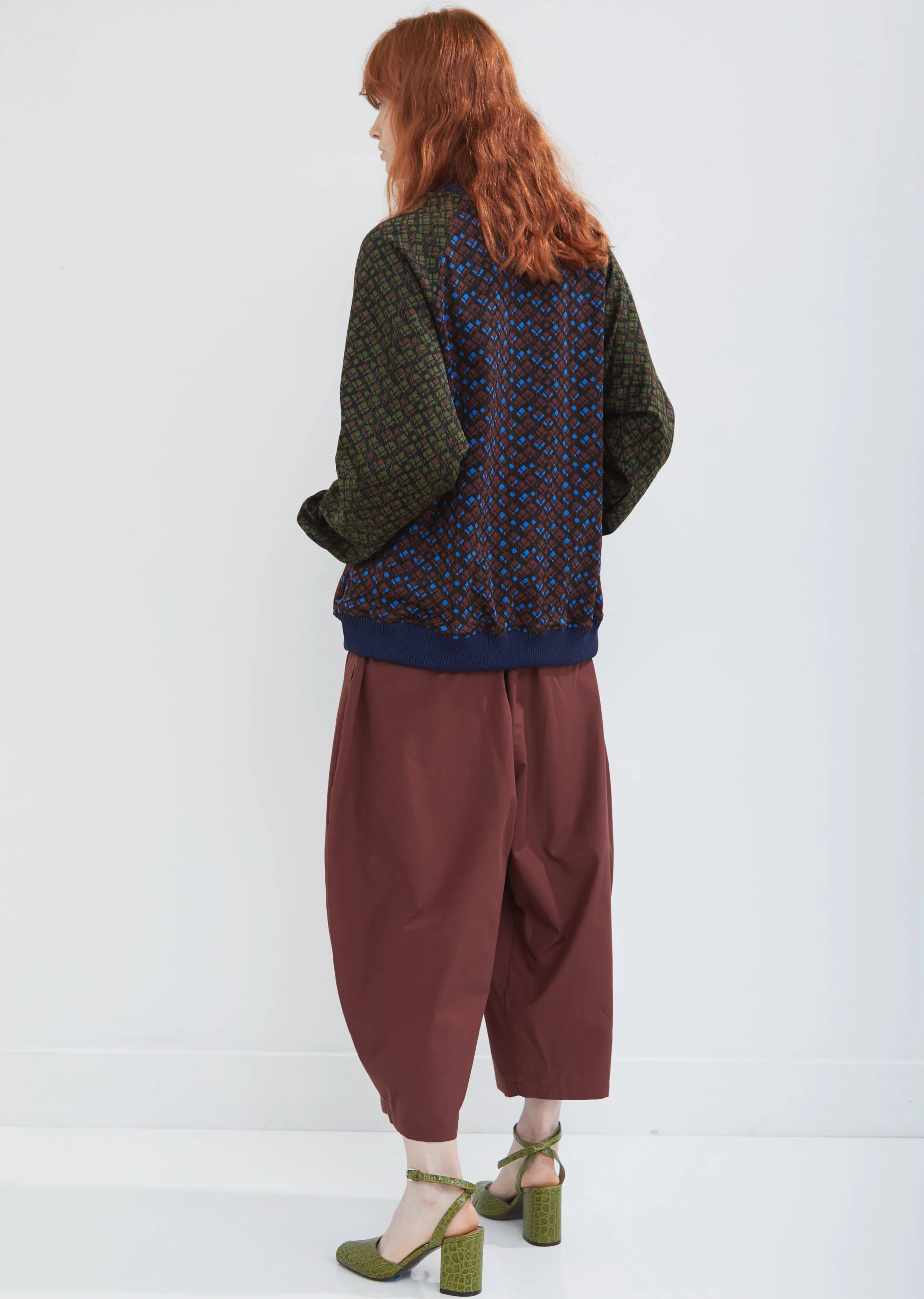 Printed Long Sleeve Sweatshirt