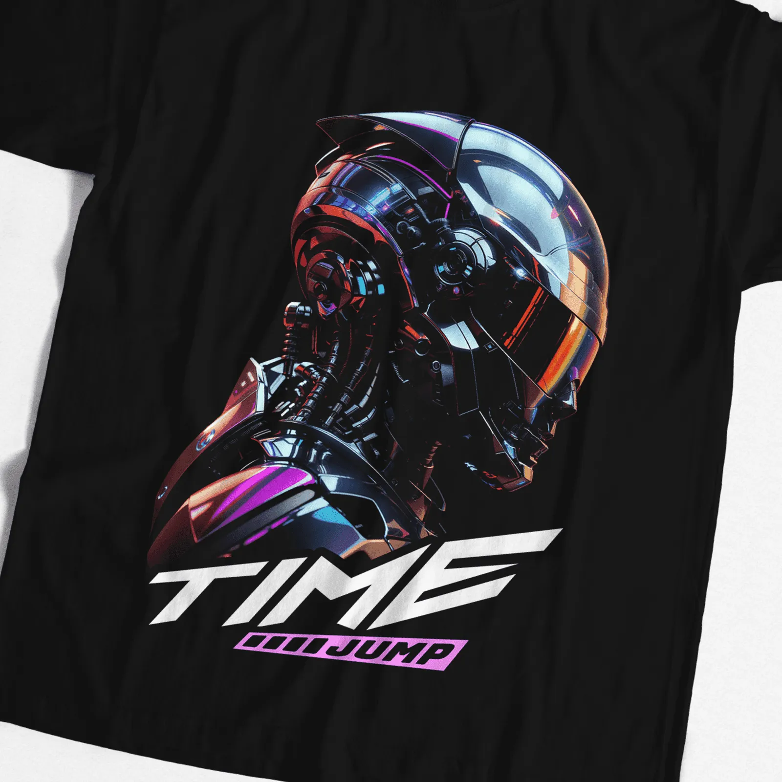 Time Jump Cyber Y2K Graphic T-Shirt